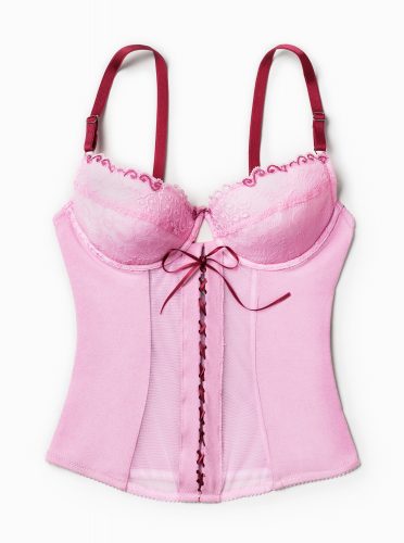 clipping fashion stills bustier pink boob tube
