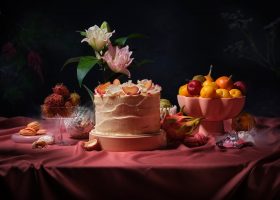 art project cake